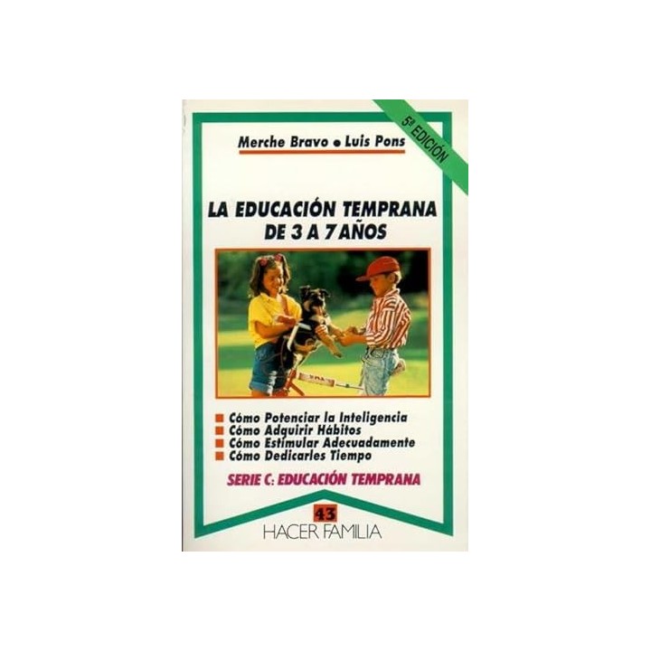 Educación temprana de 3 a 7 años
