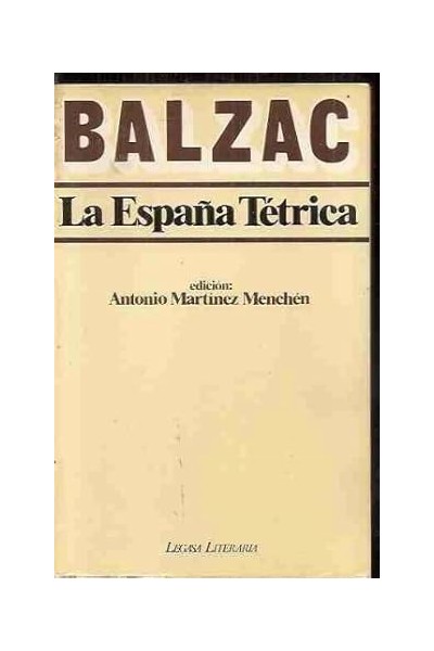 La España tétrica - Honoré de Balzac