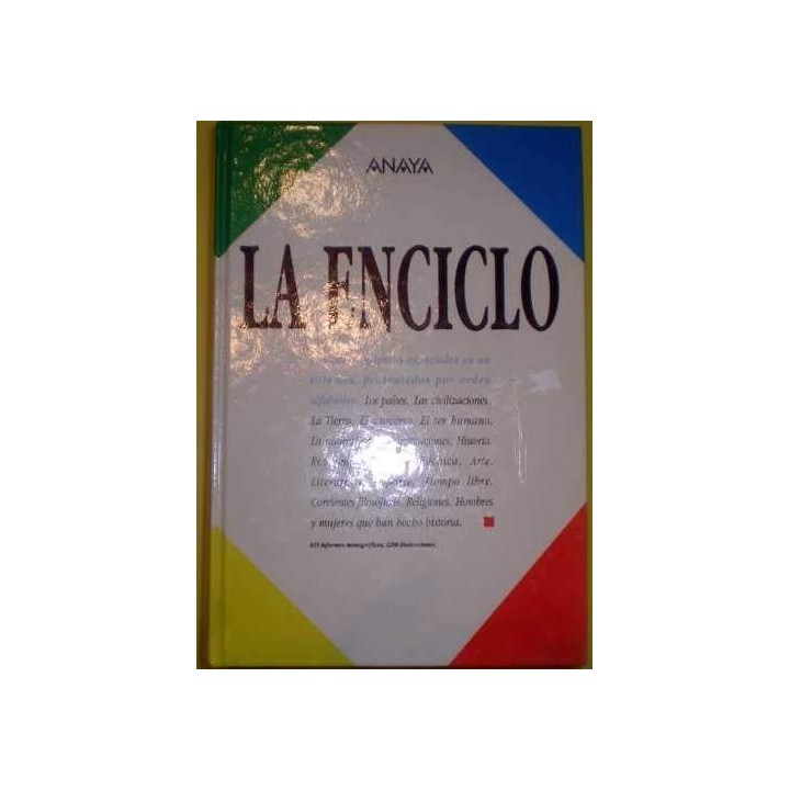 La enciclo. Los conocimientos esenciales en un volumen, presentados por orden alfabético.