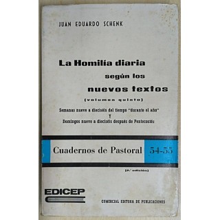La homilía diaria según los nuevos textos. Volumen Quinto