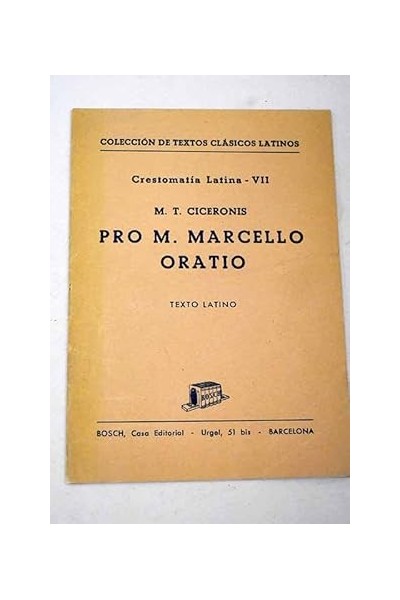 PRO M. MARCELLO ORATIO