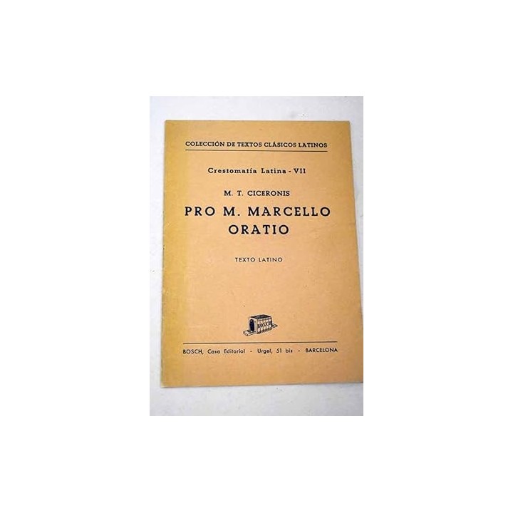 PRO M. MARCELLO ORATIO