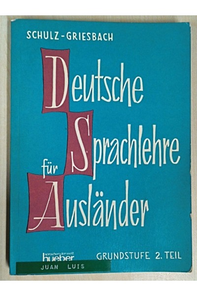 Deutsche Sprachlehre fur Auslander