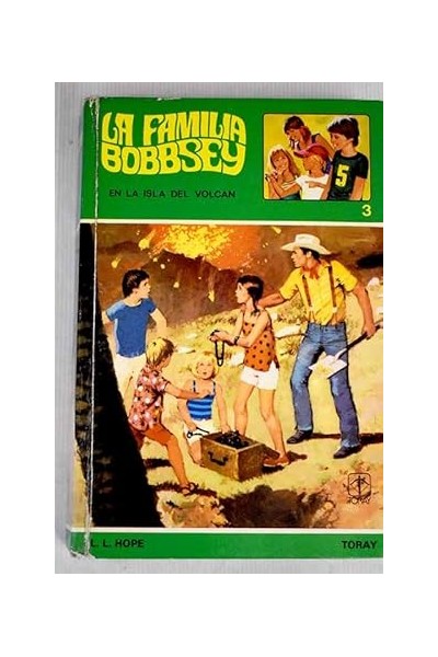 La Familia Bobbsey en la isla del volcán