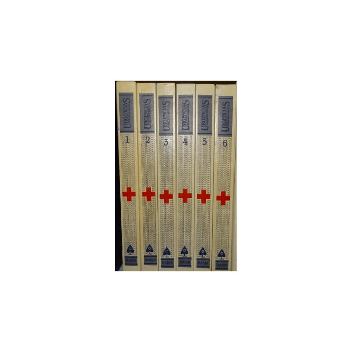 Urgencias. Enciclopedia práctica de primeros auxilios. 6 Volúmenes.