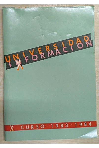 Universidad informacion. Curso 1983-1984