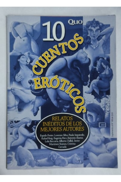 10 Cuentos Eroticos. Relatos ineditos de los mejores autores