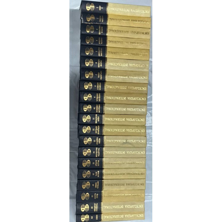 ENCYCLOPEDIA INTERNATIONAL. 20 VOLUMENES.