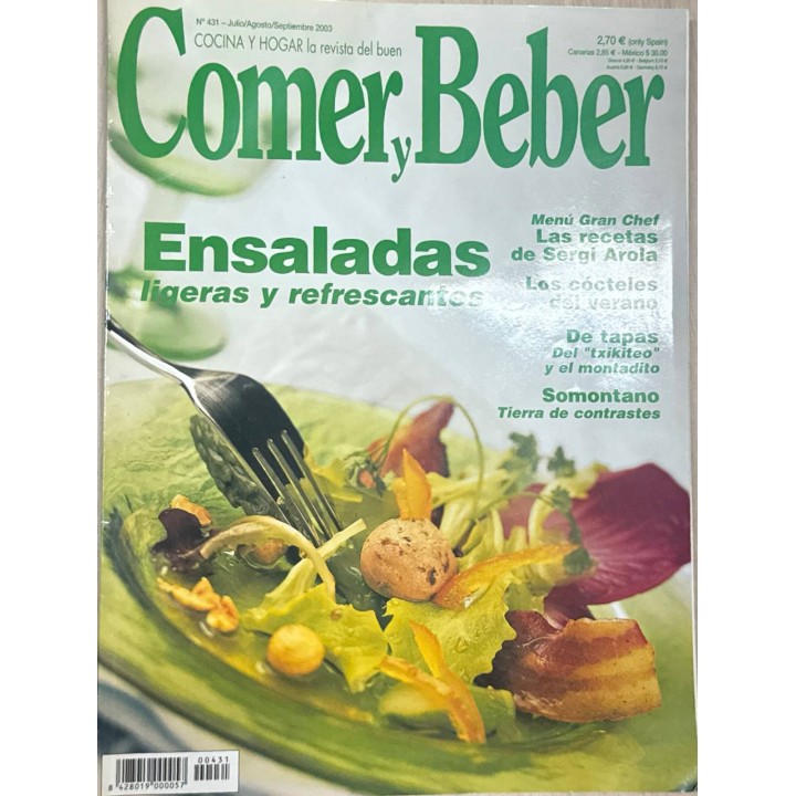 Comer y bebes Ensaladas ligeras y refrescantes