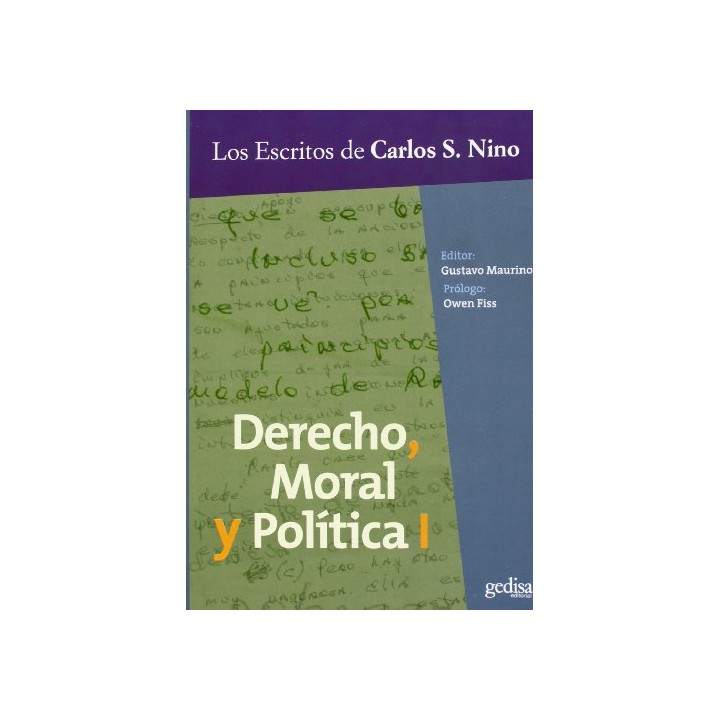 Derecho, moral y política I