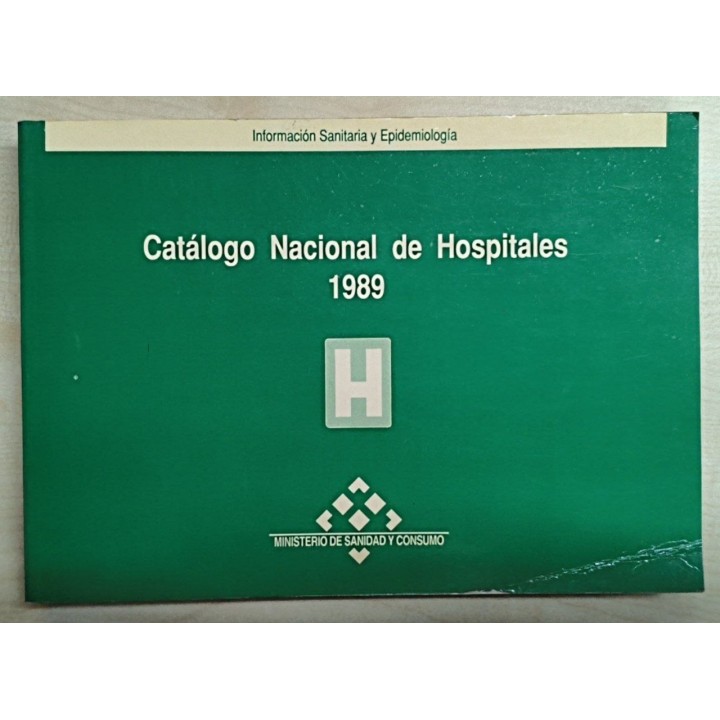 Catálogo nacional de hospitales 1989