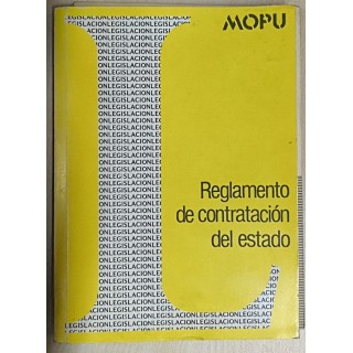 Reglamento de Contratación del Estado