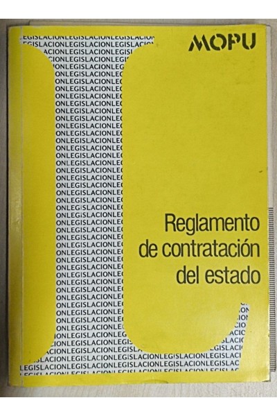 Reglamento de Contratación del Estado