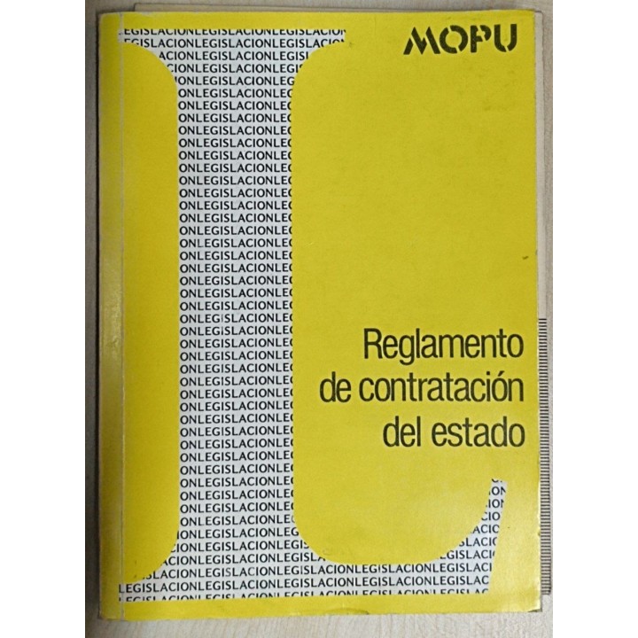 Reglamento de Contratación del Estado
