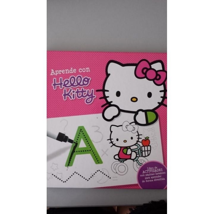Aprende Con Hello Kitty. Libro de actividades con páginas lavables
