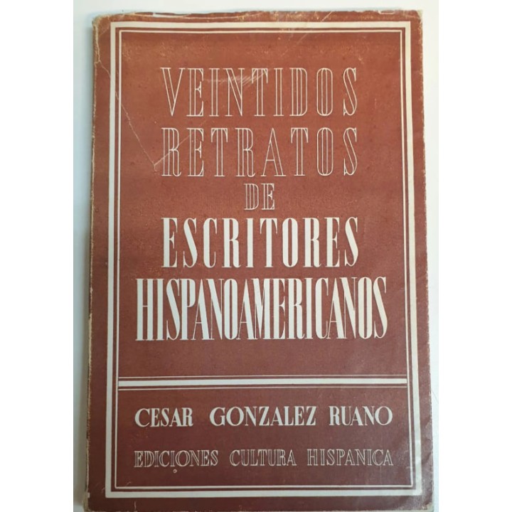 VEINTIDOS RETRATOS DE ESCRITORES HISPANOAMERICANOS