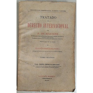 TRATADO DE DERECHO INTERNACIONAL Tomo Segundo