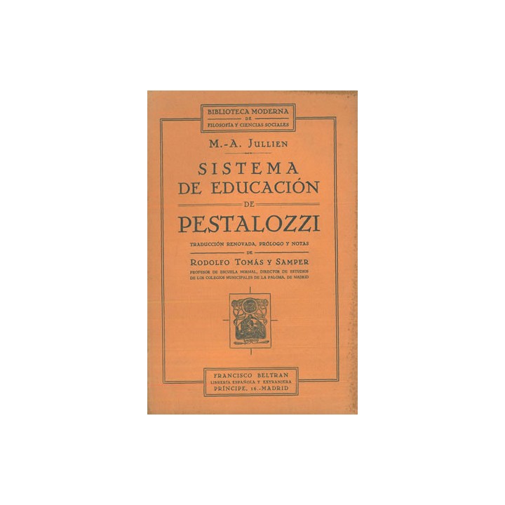 SISTEMA DE EDUCACIÓN DE PESTALOZZI