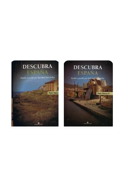 DESCUBRA ESPAÑA PUEBLO A PUEBLO POR LAS RUTAS MÁS BELLAS: PAÍS VASCO. 2 TOMOS.