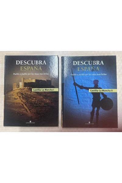 Descubra España. Pueblo a pueblo por las rutas más bellas. Castilla la Mancha I y II.