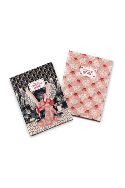 PACK 2 CUADERNOS COSIDOS DIVAS DE DIVAN PLANES Y CONQUISTAR