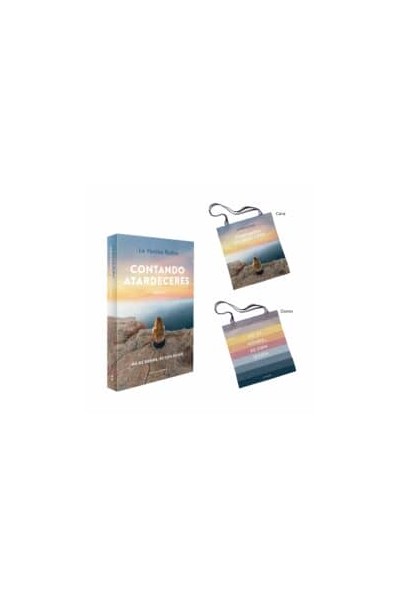 (PACK).CONTANDO ATARDECERES.(+ BOLSA DE TELA)