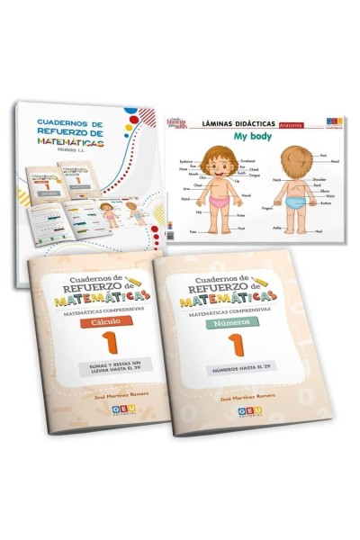 PACK MATEMÁTICAS COMPRENSIVAS 1 + LÁMINAS DIDACTICAS