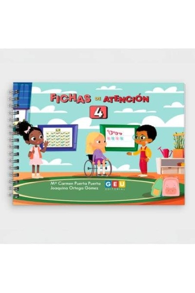 FICHAS DE ATENCIÓN 4 CON PICTOGRAMAS