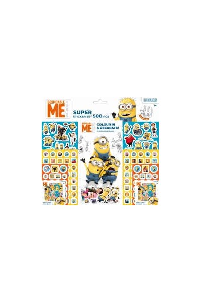 SUPER STICKER SET 500 PCS