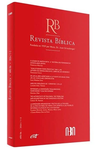 REVISTA BÍBLICA Nº86