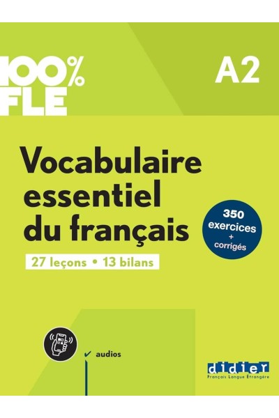 VOCABULAIRE ESSENTIEL A2 LIVRE+AUDIOS
