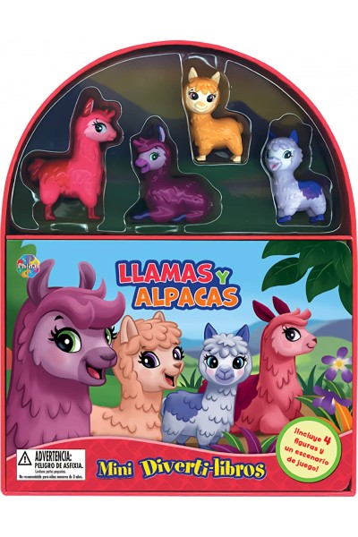 LLAMAS Y ALPACAS (MINI DIVERTI-LIBROS)