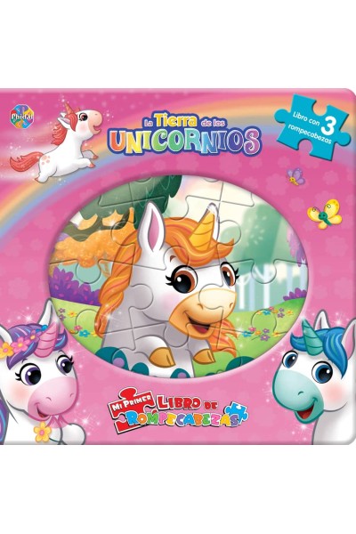LA TIERRA DE LOS UNICORNIOS(LIBRO+3 PUZZLES)