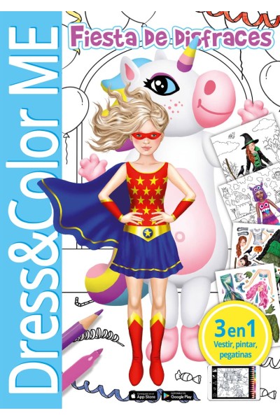 FIESTA DE DISFRACES (MINI DRESS & COLOR ME)
