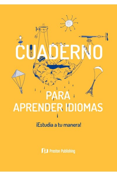 CUADERNO PARA APRENDER IDIOMAS AMARILLO