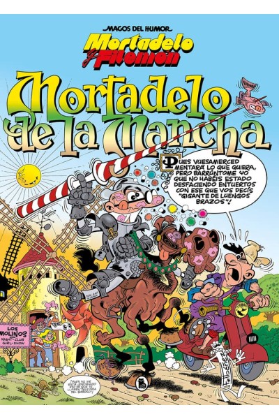 MORTADELO Y FILEMON MORTADELO DE LA MANCHA