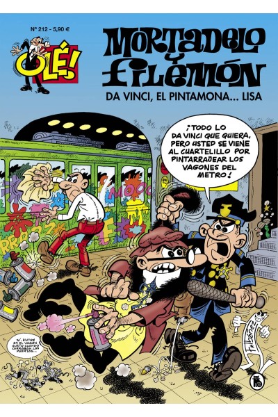 DA VINCI, EL PINTAMONA... LISA (OLÉ! MORTADELO 212)