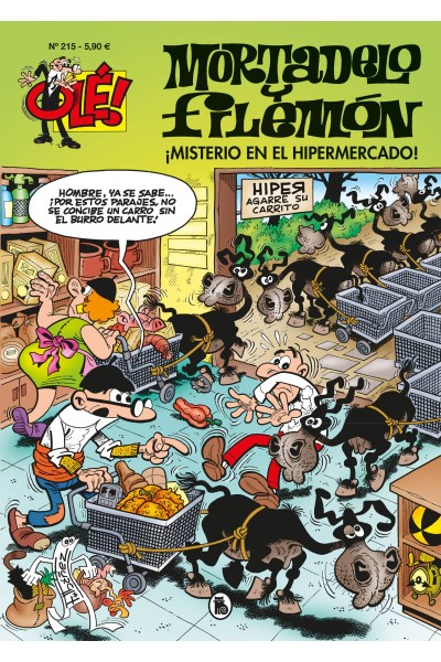 ¡MISTERIO EN EL HIPERMERCADO! (OLÉ! MORTADELO 215)