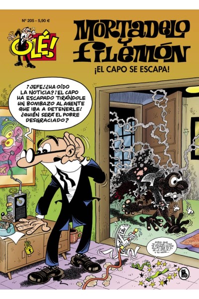 OLE MORTADELO 205 EL CAPO SE ESCAPA