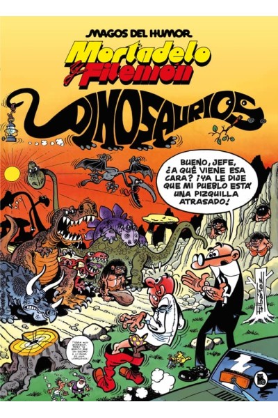 MORTADELO Y FILEMÓN. DINOSAURIOS (MAGOS DEL HUMOR)