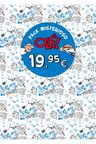 PACK MISTERIOSO OLÉ! AZUL (OLÉ! MORTADELO)