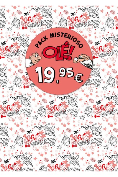 PACK MISTERIOSO OLE ROJO OLE MORTADELO