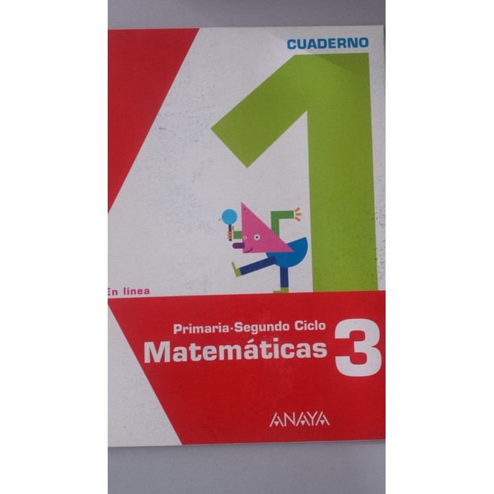 CUADERNO 1. MATEMÁTICAS 3. Primaria Segundo ciclo. En Línea