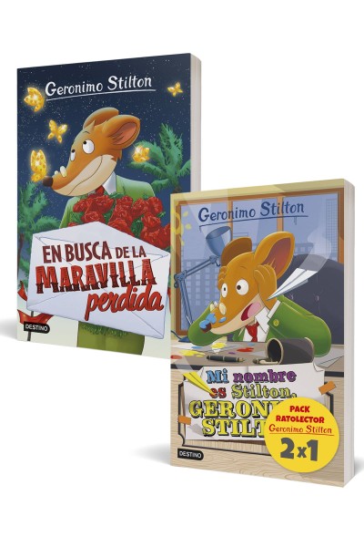 GERONIMO STILTON. PACK RATOLECTOR