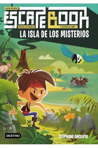 ESCAPE BOOK. LA ISLA DE LOS MISTERIOS