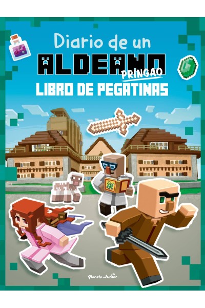 DIARIO DE UN ALDEANO PRINGAO. LIBRO DE PEGATINAS