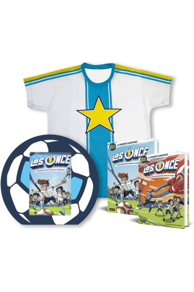 ESTUCHE LOS ONCE 1 + LOS ONCE 2 CON CAMISETA