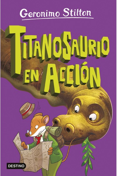 ISLA DE LOS DINOSAURIOS 4, LA. TITANOSAURIO EN ACCION