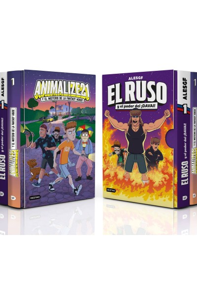 ESTUCHE ANIMALIZE 21 1 + EL RUSO 1