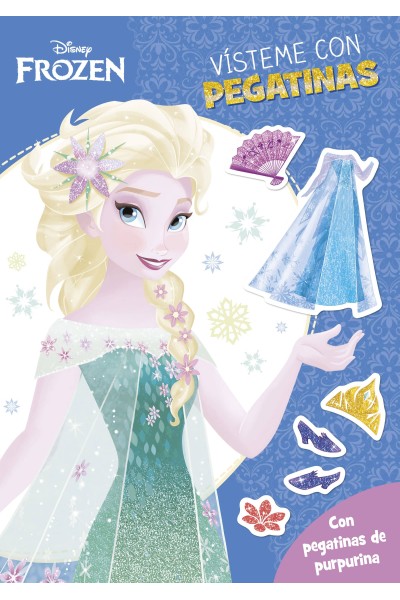 FROZEN. VÍSTEME CON PEGATINAS 2